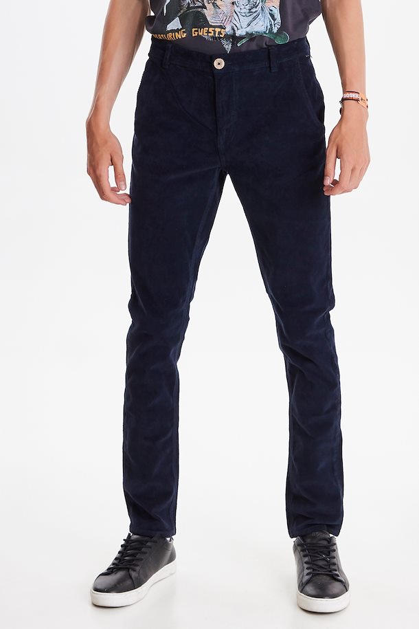 Dark Navy Blue Pants Casual fra Blend He – Køb Dark Navy Blue Pants ...