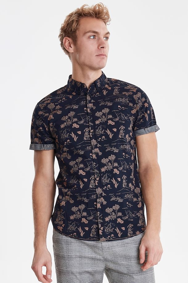 navy blue dark shirt