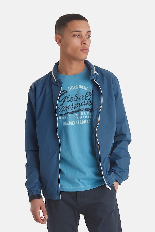 Efternavn Industriel Pompeji Denim Blue Jacket fra Blend He – Køb Denim Blue Jacket fra str. S-XXL her