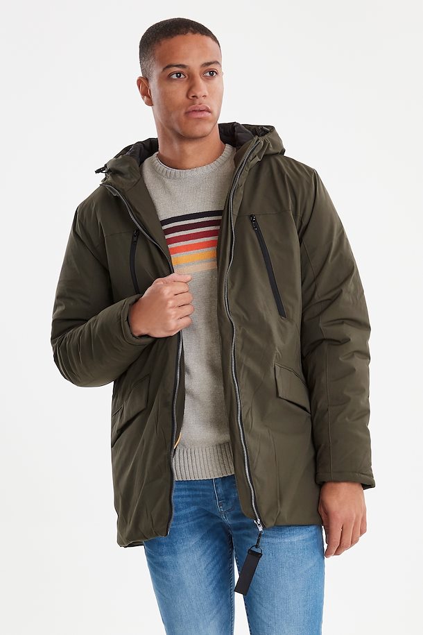 Forest Night Green Outerwear fra Blend He – Køb Forest Night Green ...